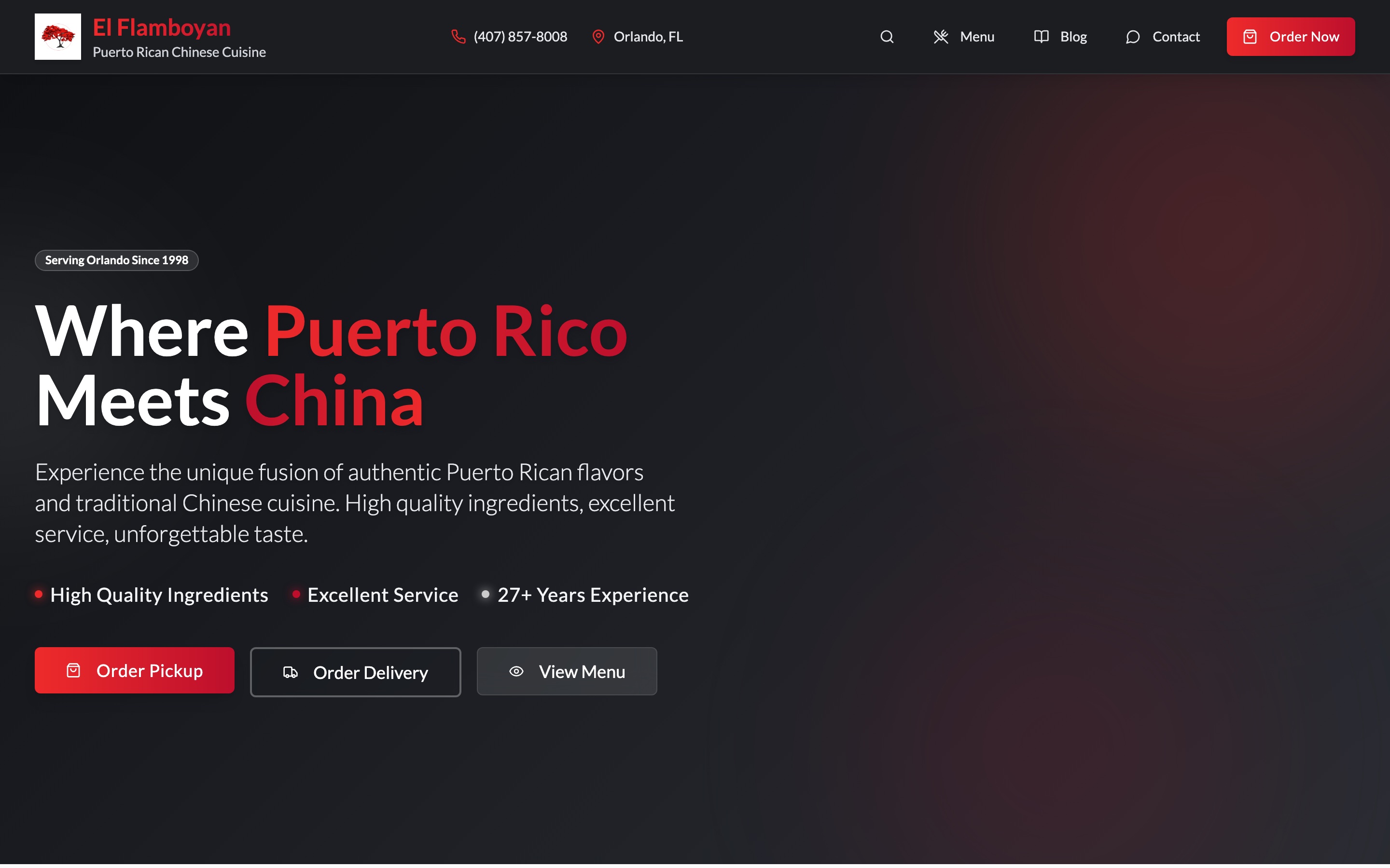 El Flamboyan · live site